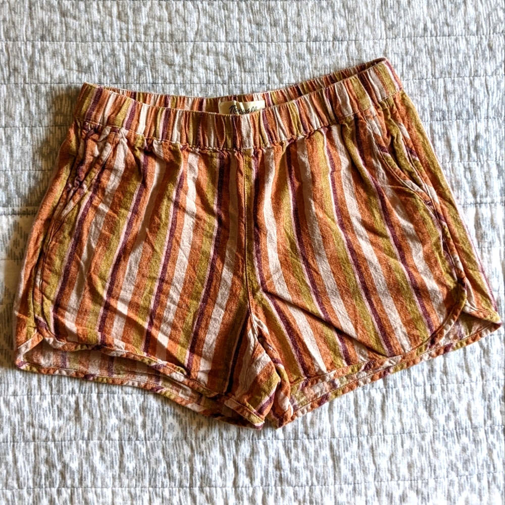 Madewell Striped Shorts